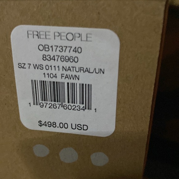 SOLD // Free People Janey Engineer Boots NIB - Picture 7 of 8